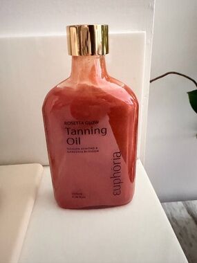Euphoria Rosetta Glow Pink Tanning Oil - 200 ml 6.76 fl oz